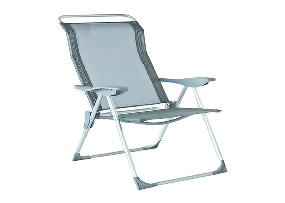 1x1 Textilene材料が付いている調節可能なバックパックの屋外の折り畳み式の椅子