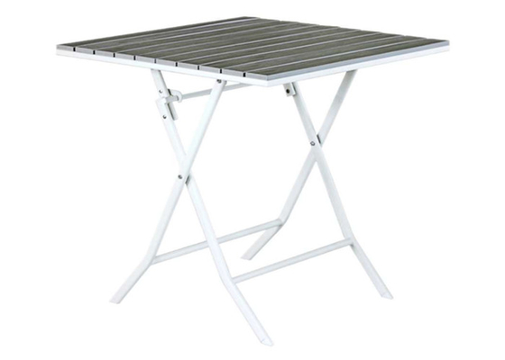 PSの板材が付いているPolywoodの軽量のアルミニウム折るキャンプのテーブル