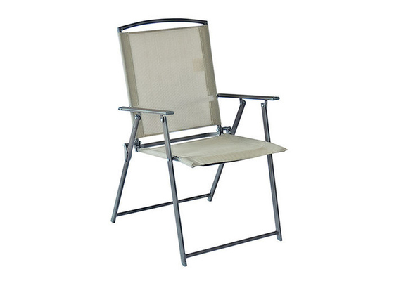 カスタマイズされた色のテラスのTextileneの折りたたみ椅子の容易なセットアップおよび開かれる