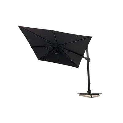 ローマの傘の布の回転式レンチが付いている360°旋回装置の屋外の掛かる傘
