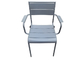 屋外の庭のテラスの鋼鉄椅子によってカスタマイズされるArmrestの設計