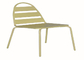 積み重ね可能な庭の金属の屋外の家具の椅子は上塗を施してある粉にする