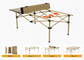 屋外の家具のテーブルの携帯用折りたたみ式テーブルの上のキャンプの折りたたみピクニック ロール