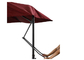 2.5Mの鋼鉄レンチの屋外の掛かる傘は掛かるテラスの傘を相殺した