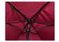 大きいわらの大きい屋外のテラスの傘の私用ロゴの容易な開いた折りたたみ